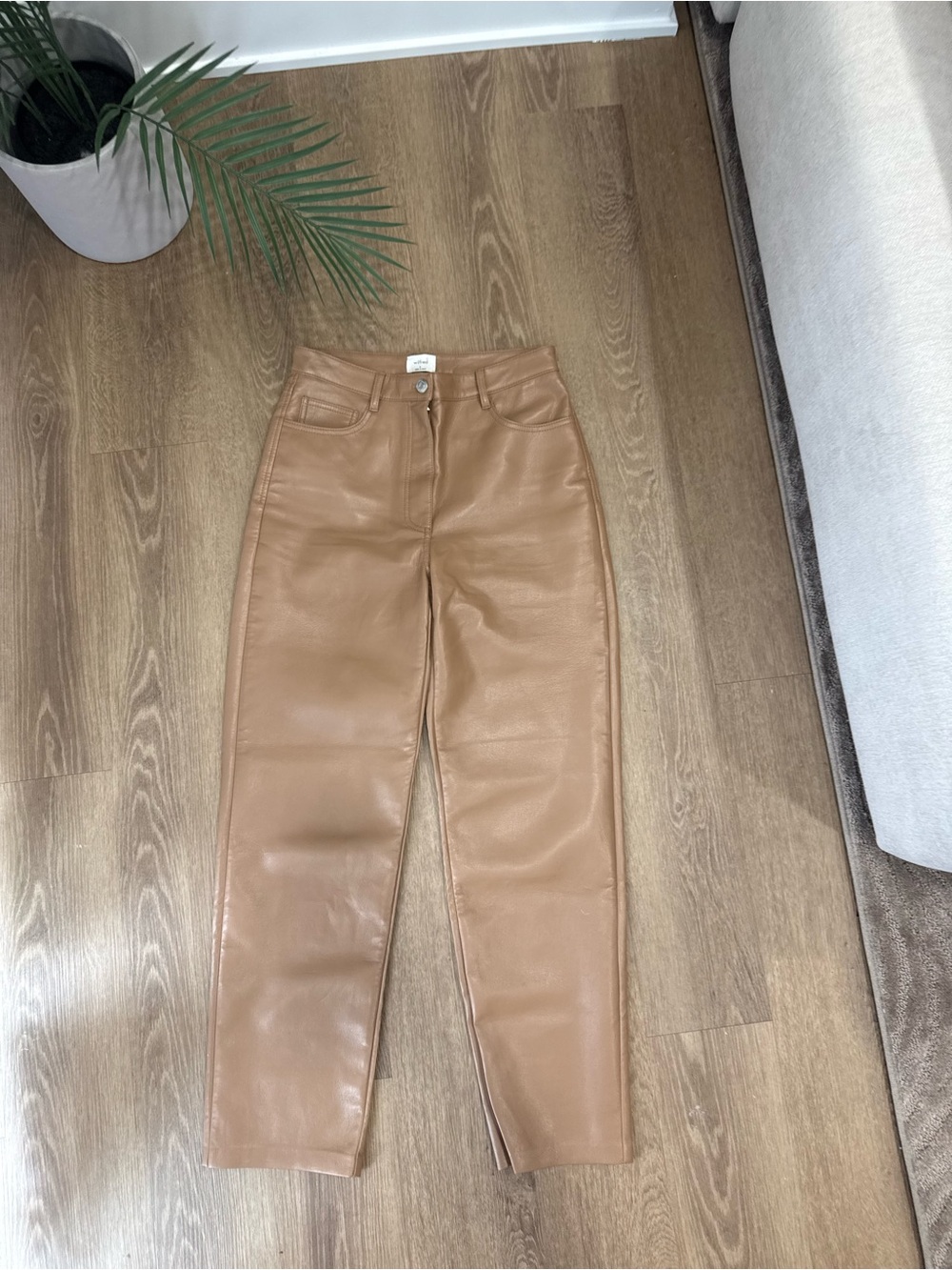 ARITZIA WILFRED leather pants 6 - Picture 7 of 14